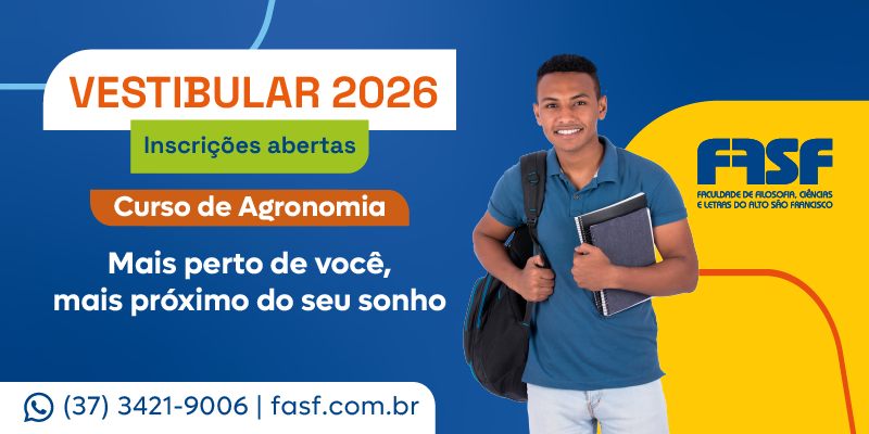Inscrições abertas - Agronomia