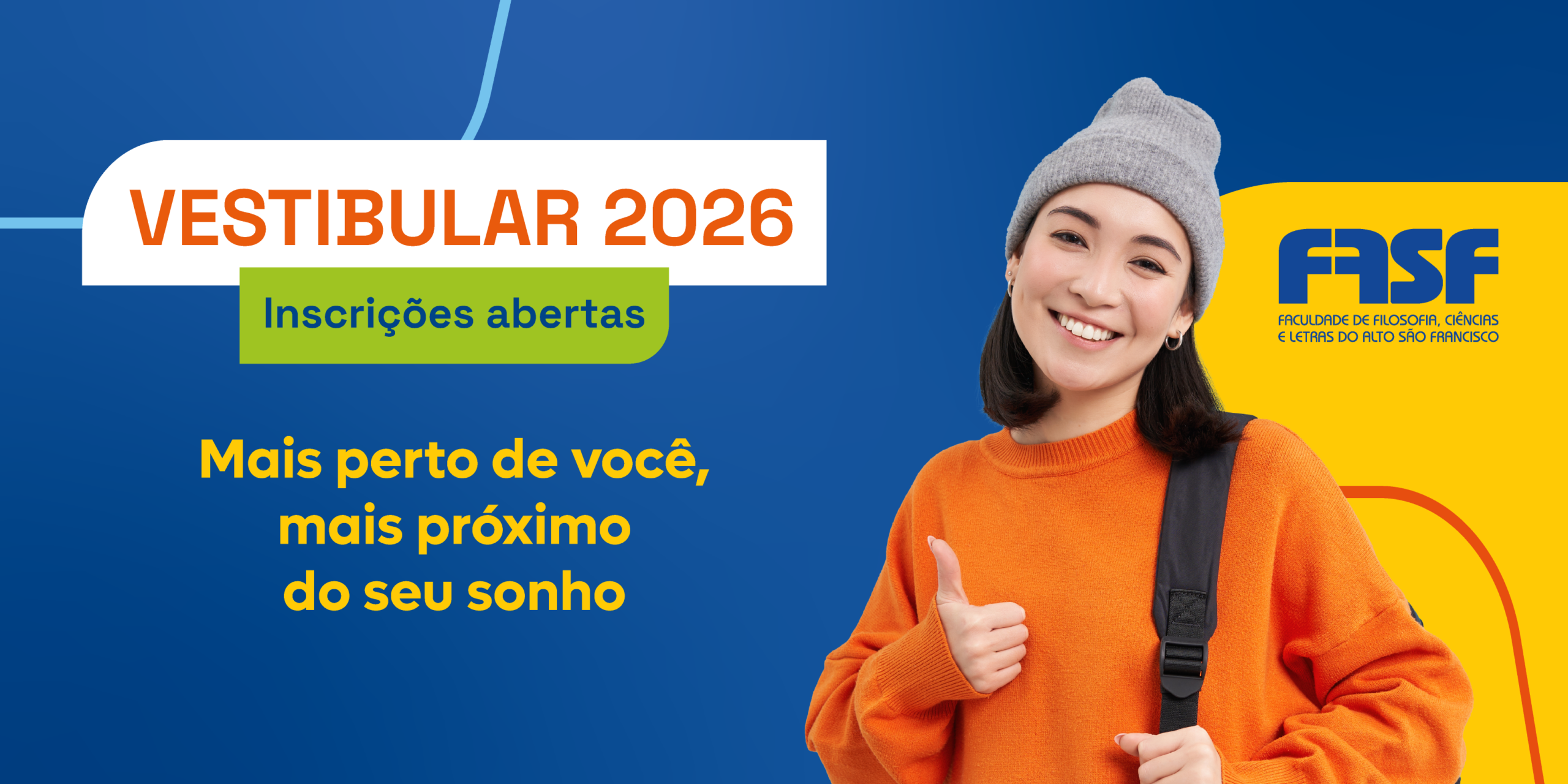 Inscrições abertas