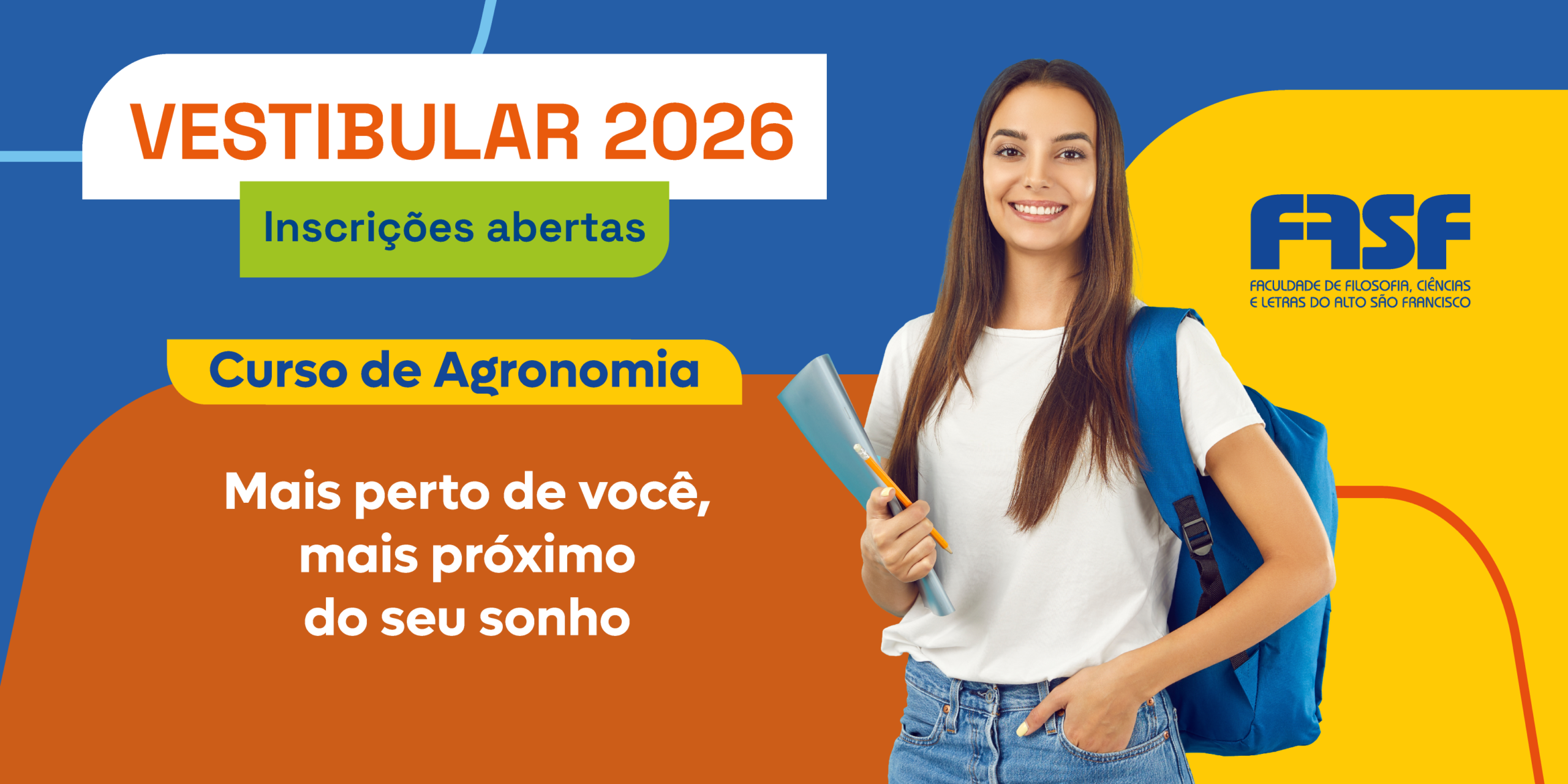 Inscrições abertas - Agronomia